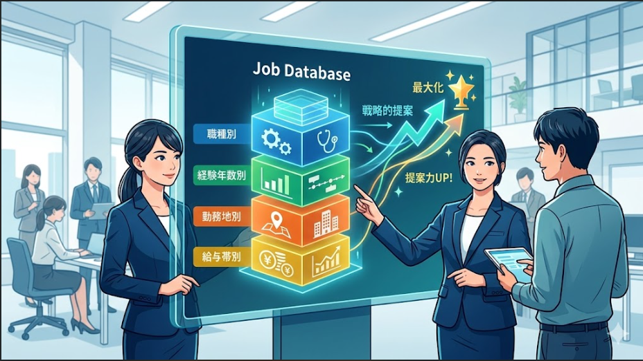求人データベースの戦略的分類による提案力の最大化