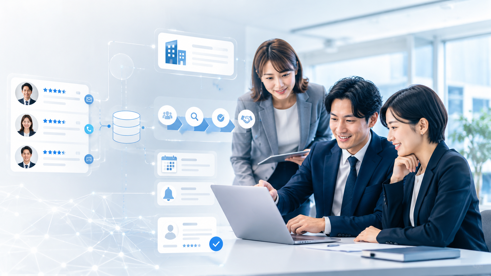 「入力してください」では定着しない！人材紹介会社のCRM運用を成功に導く仕組みづくりとは？