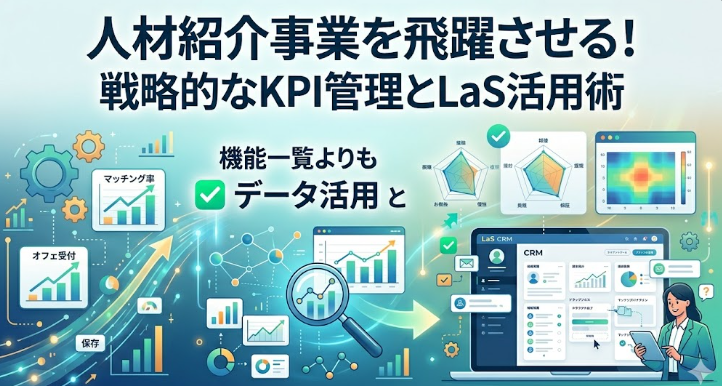 ＃人材紹介事業を飛躍させる！戦略的なKPI管理とLaS活用術