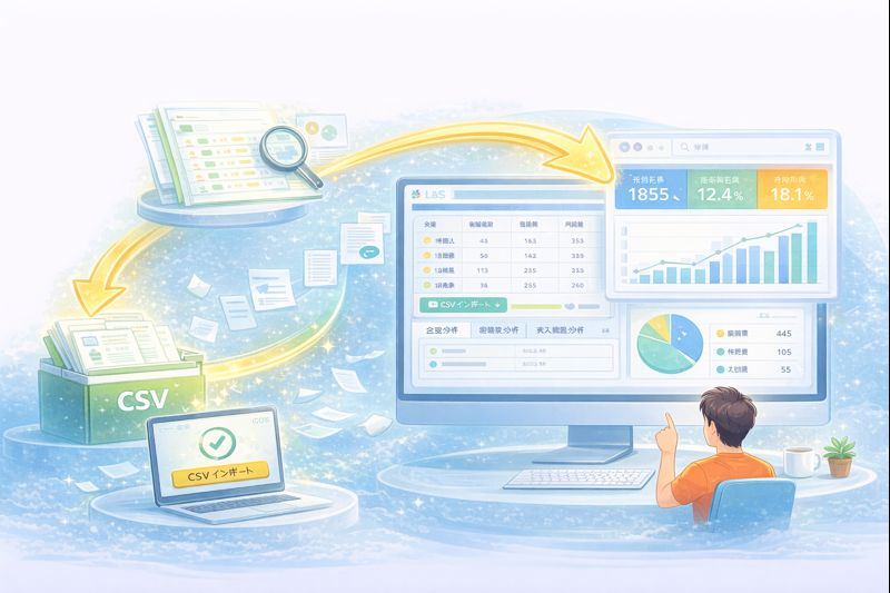 楽なデータ活用機能